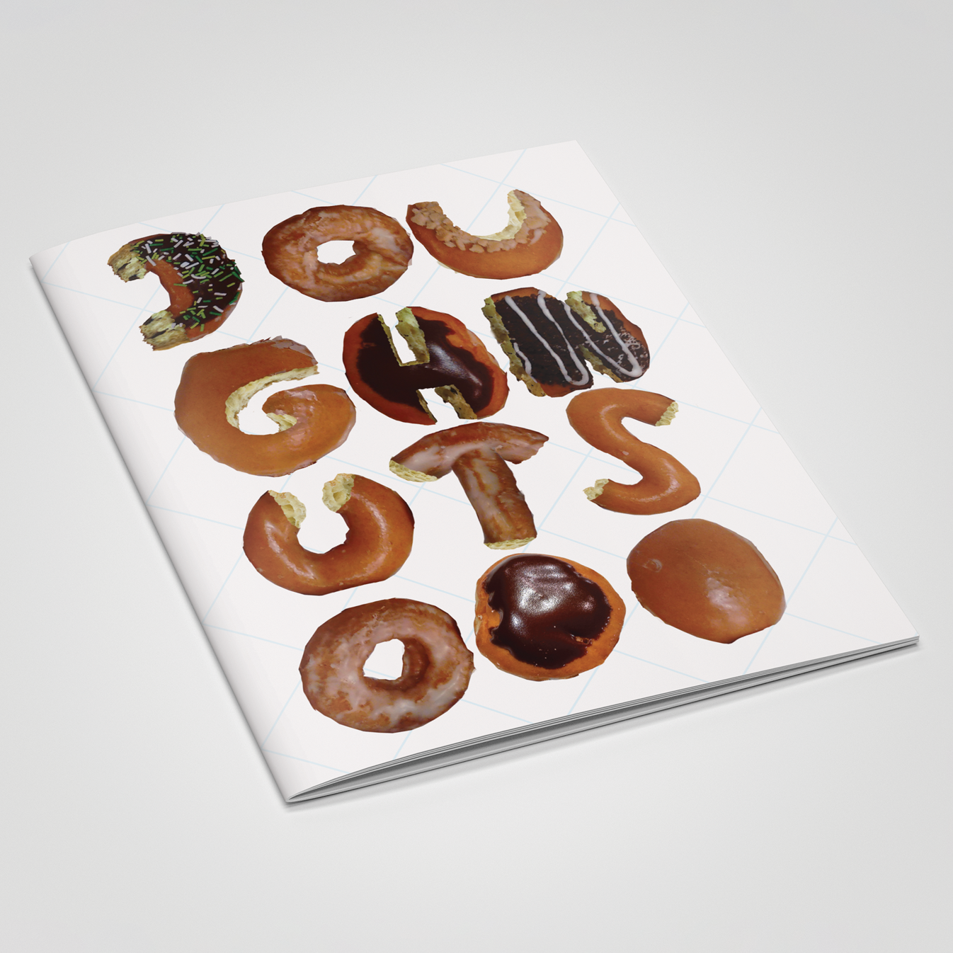 brochure about doughnut history